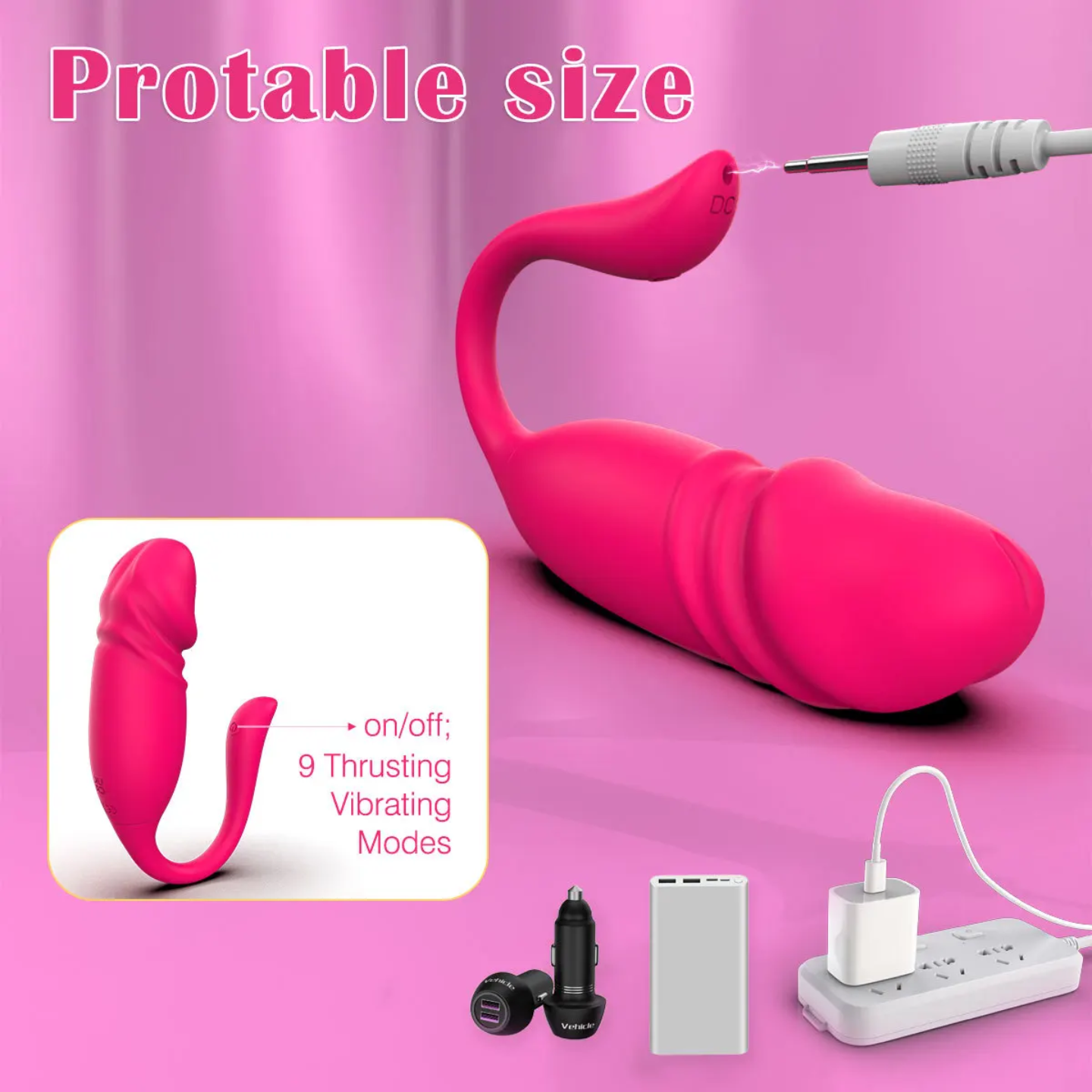 🔥 Vibrador App Punto G 9 Movimientos | Control a Distancia 🔥