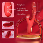🔥 Vibrador Clítoris 💖 Punto G Silicona 7 Modos